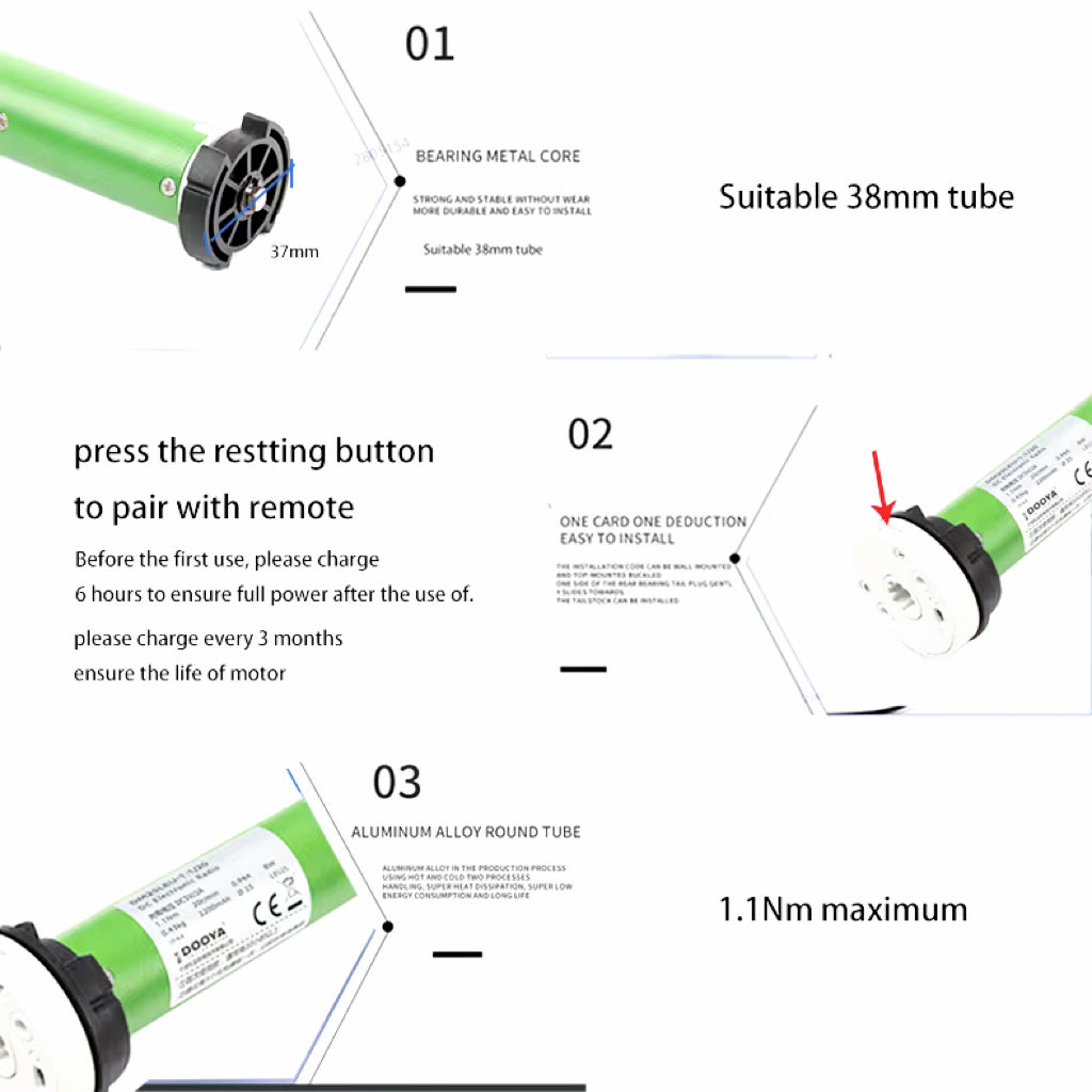 Motor for Roller Shade By DOOYA