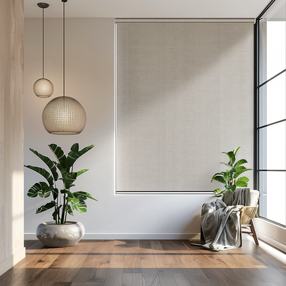 YEES Motorized Roller Shades Nature’s Elegance
