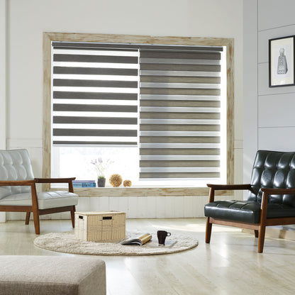YEES Motorized Zebra Blinds Calm Horizons