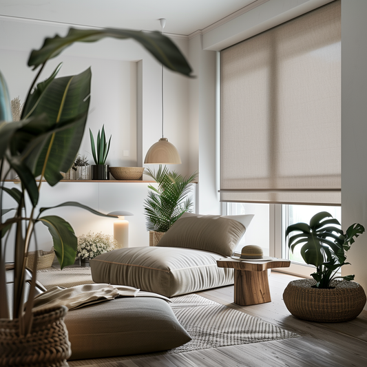 YEES Motorized Roller Shades Urban Chic