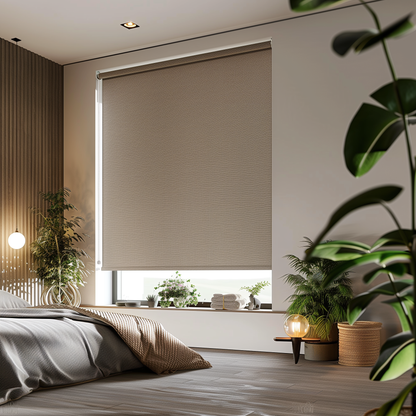 YEES Motorized Roller Shades Urban Chic